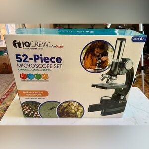 IQCrew 52-Piece Microscope Set NWT! 😀